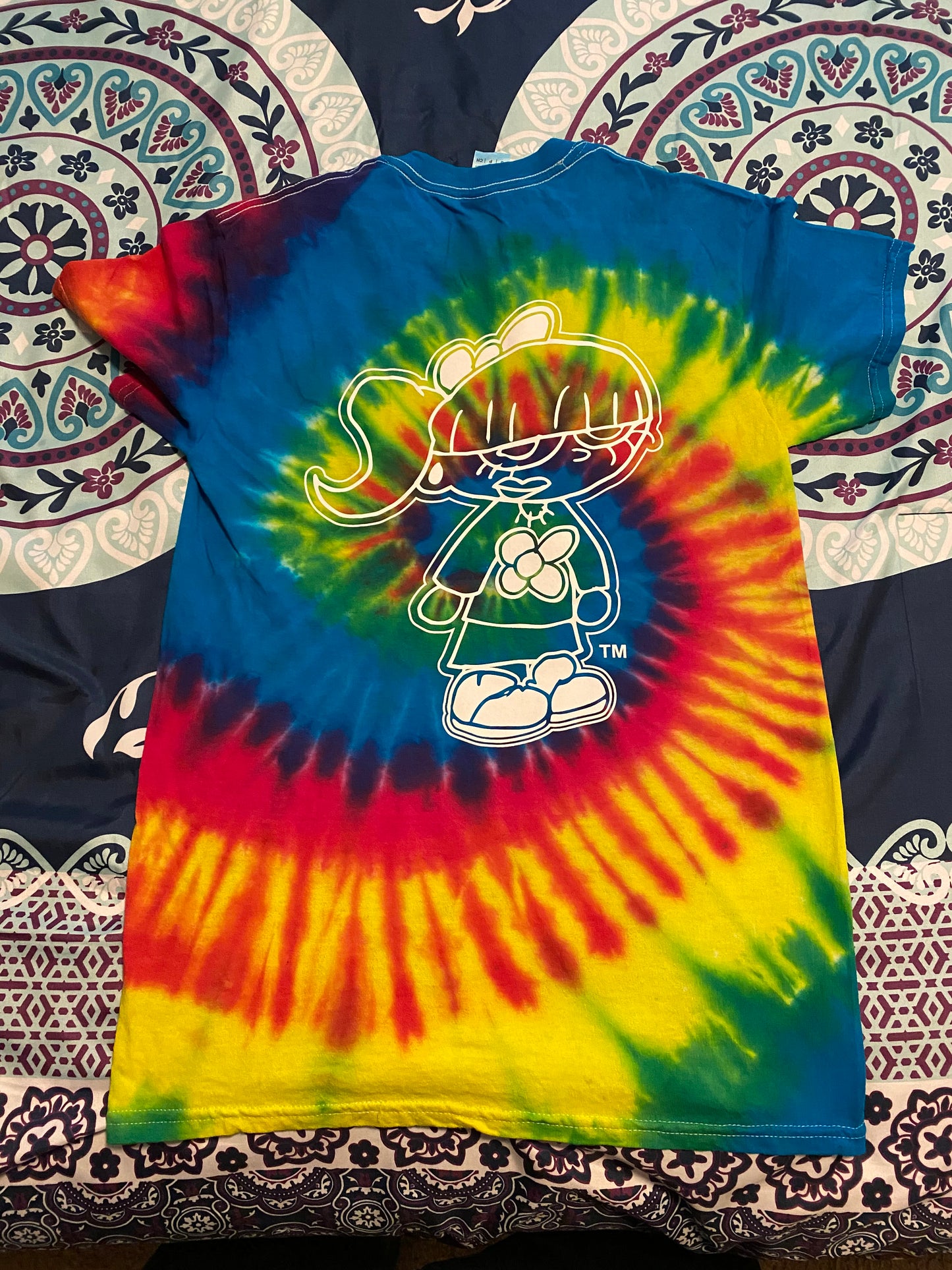 Solo Squad Tie-Dyed Shirts (Short Sleeve/White Print)